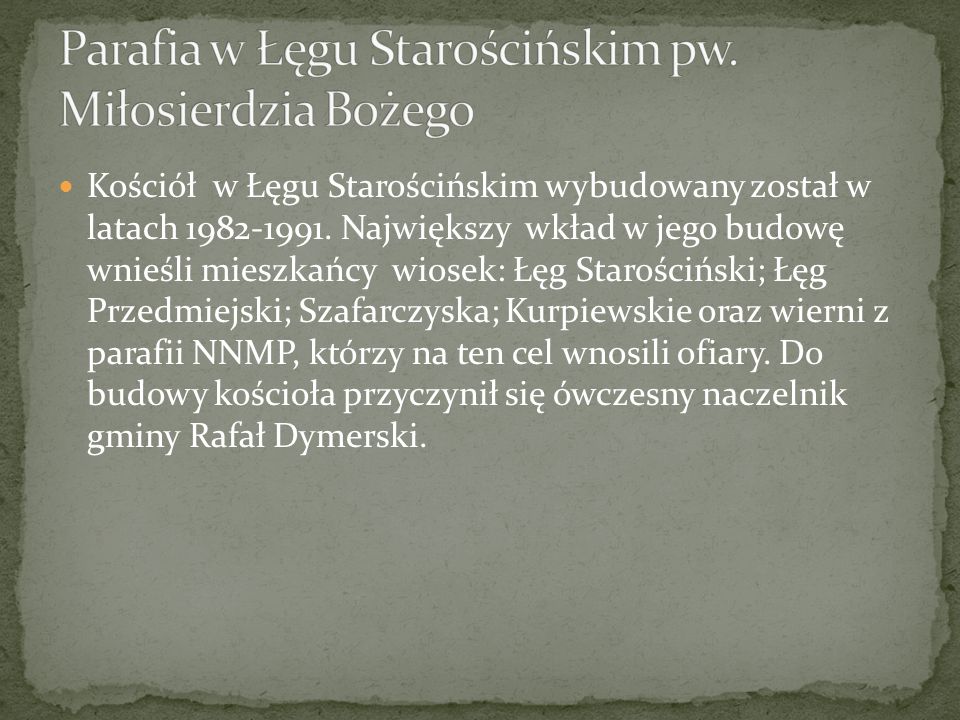 Dzielnica Walery Łęg Starościński ppt pobierz